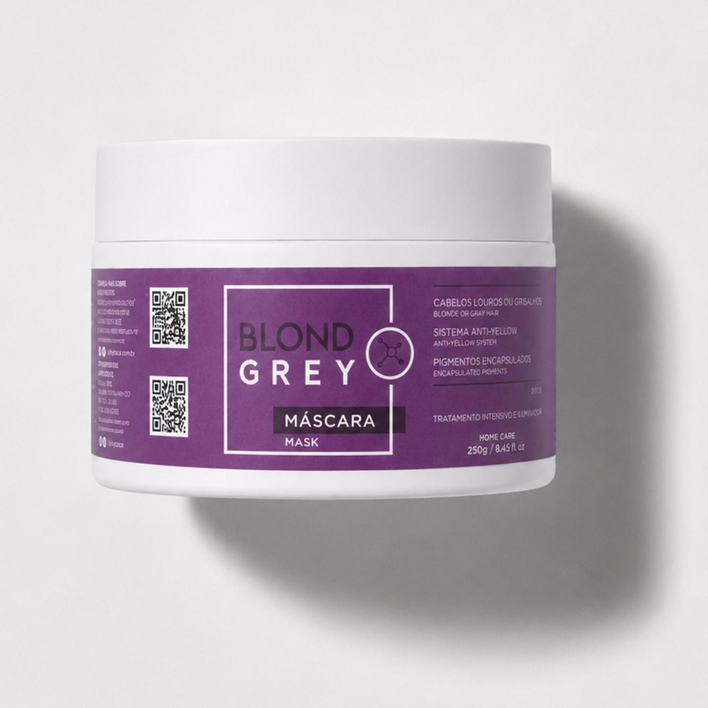 Blond Grey Hair Mask