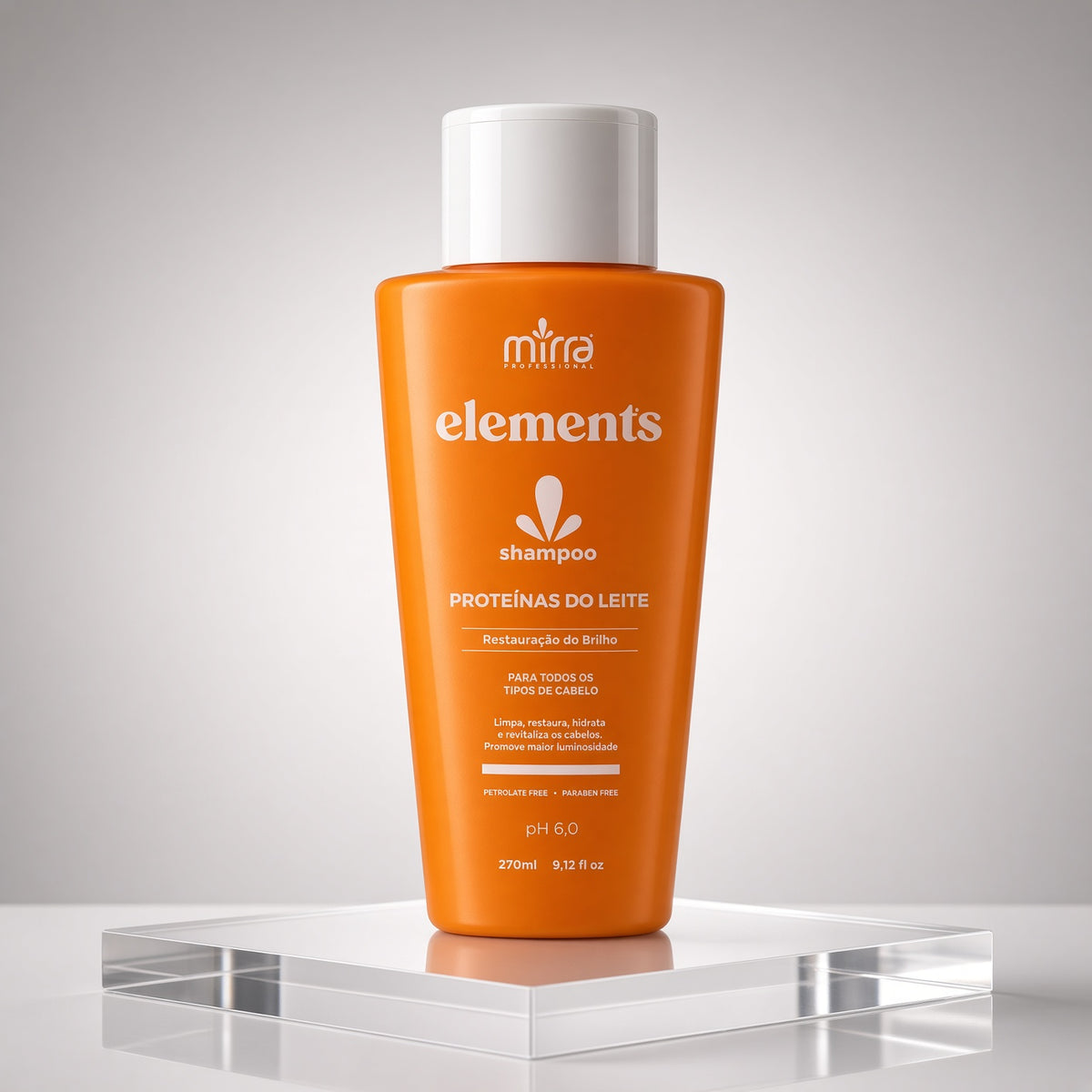 Shampoo Proteins de Leche